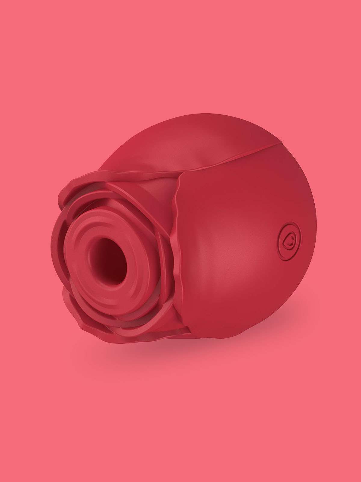 red silicone suction vibrator for men and women waterproof rechargeable device