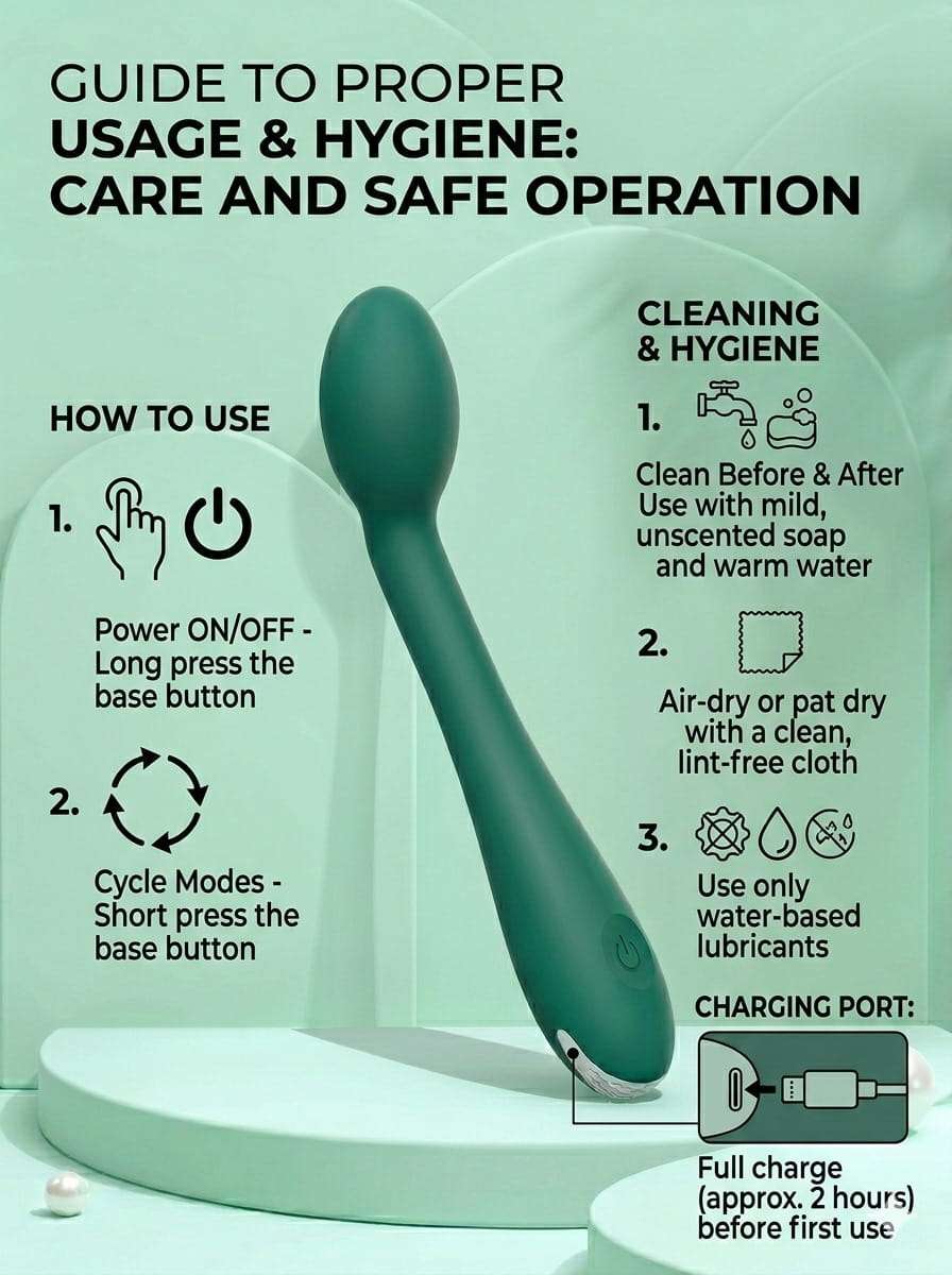 Silent Medical Grade Silicone Vibrator - Image 3