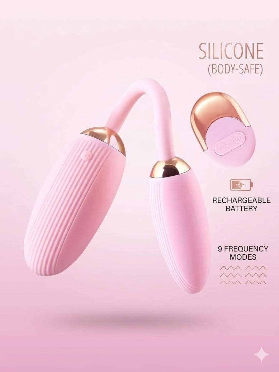 Remote Control Vibrator India – Dual Wearable Sex Toy (Vaginal Massager) - Image 2