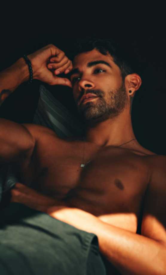 Medical-grade silicone male masturbator with textured internal tunnels for realistic sensation.