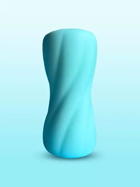 silicone masturbator cup for men textured stroker